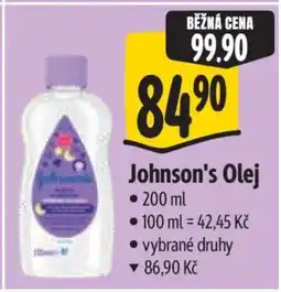 Albert Johnson’s Olej nabídka
