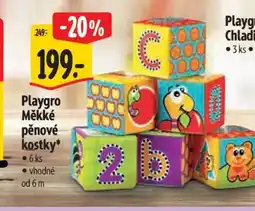 Albert Playgro Měkké pěnové kostky nabídka
