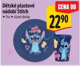 Albert Dětské plastové nádobí Stitch nabídka