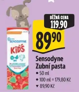 Albert Sensodyne zubní pasta nabídka