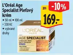 Albert L'Oréal Age Specialist Pleťový krém nabídka