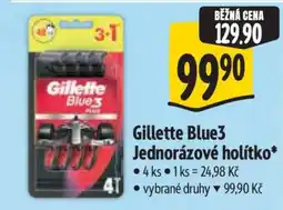 Albert Gillette Blue3 jednorázové holítko nabídka