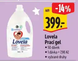 Albert Lovela prací gel nabídka