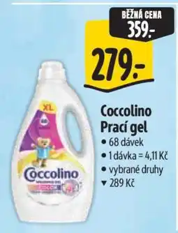 Albert Coccolino prací gel nabídka