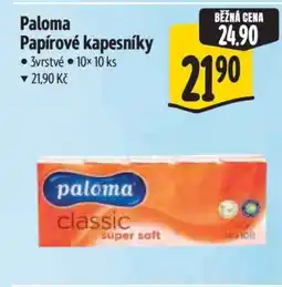 Albert Paloma Papírové kapesníky nabídka