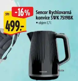 Albert Sencor Rychlovarná konvice SWK 7519BK nabídka