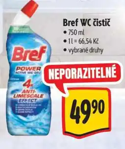 Albert BREF WC čistič nabídka