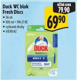 Albert Duck WC blok – Fresh Discs nabídka