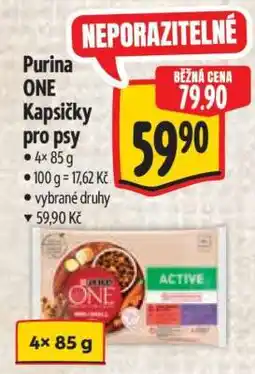 Albert Purina One Kapsičky pro psy nabídka
