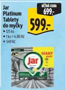 Albert Jar Platinum tablety do myčky nabídka