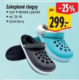 Albert ZATEPLENÉ CLOGSY nabídka