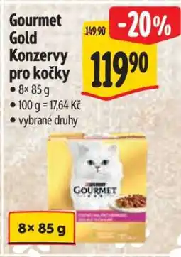 Albert Gourmet Gold Konzervy pro kočky nabídka