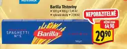 Albert Barilla těstoviny nabídka