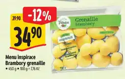 Albert Menu inspirace Brambory grenaille nabídka
