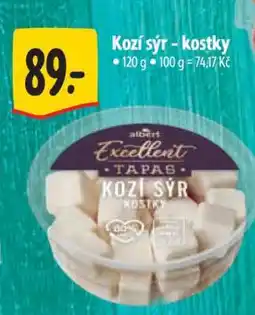 Albert Kozí sýr - kostky nabídka