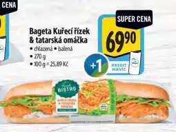 Albert Bageta Kuřecí řízek & tatarská omáčka nabídka