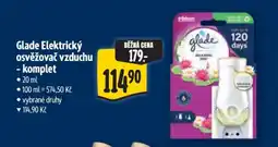 Albert Glade Elektrický osvěžovač vzduchu, komplet nabídka