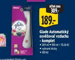 Albert Glade Automatický osvěžovač vzduchu komplet nabídka