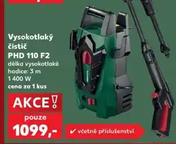Kaufland Vysokotlaký čistič PHD 110 F2 nabídka