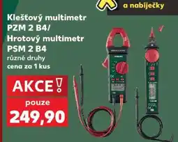 Kaufland Klešťový multimetr PZM 2 B4 / Hrotový multimetr PSM 2 B4 nabídka
