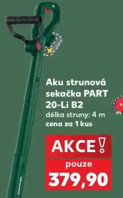 Kaufland Aku strunová sekačka PART 20-Li B2 nabídka