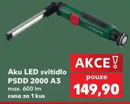 Kaufland Aku LED svítidlo PSDD 2000 A3 nabídka
