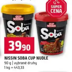 Terno NISSIN SOBA CUP NUDLE nabídka