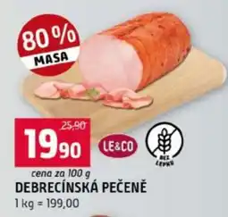 Terno Debrecínská pečeně nabídka