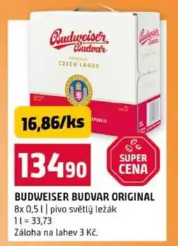 Terno Budweiser Budvar original nabídka