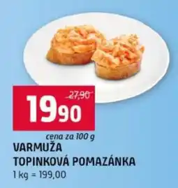 Terno Varmuža topinková pomazánka nabídka