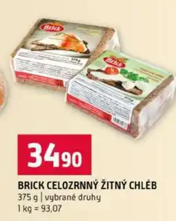 Terno BRICK CELOZRNNÝ ŽITNÝ CHLÉB nabídka