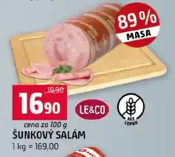 Terno Šunkový salám nabídka
