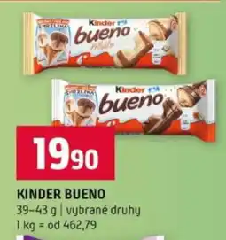 Terno KINDER BUENO nabídka