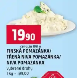 Terno Finská pomazánka/Třená niva pomazánka/Niva pomazánka nabídka