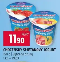 Terno Choceňský smetanový jogurt nabídka