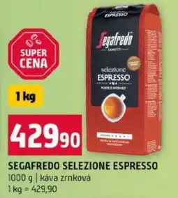 Terno Segafredo Selezione Espresso nabídka