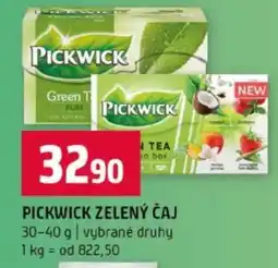 Terno Pickwick zelený čaj nabídka