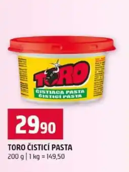 Terno Toro čisticí pasta nabídka