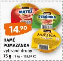 Terno HAMÉ POMAZÁNKA nabídka