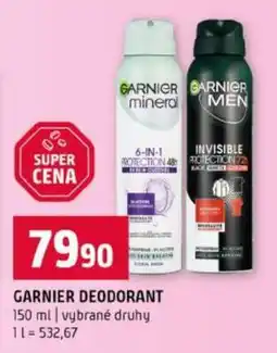 Terno Garnier deodorant nabídka