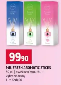 Terno MR. FRESH AROMATIC STICKS nabídka