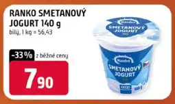 Terno Ranko Smetanový jogurt 140 g nabídka