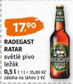 Terno Radegast Ratar nabídka