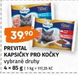 Terno PREVITAL Kapsičky pro kočky nabídka