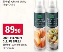 Terno COOP PREMIUM OLEJ VE SPREJI nabídka