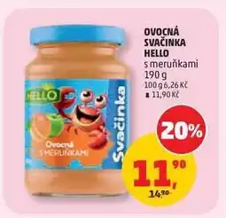Penny Market Ovocná svačinka HELLO nabídka