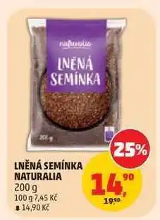 Penny Market Lněná semínka Naturalia nabídka