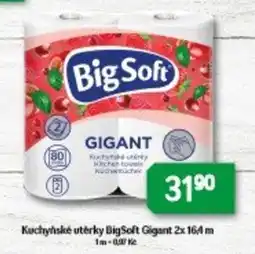 Brněnka BigSoft kuchyňské utěrky Gigant nabídka