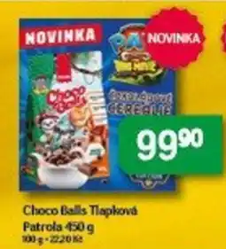 Brněnka Choco Balls Tlapková nabídka