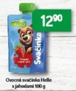 Brněnka Hello ovocná svačinka s jahodami nabídka